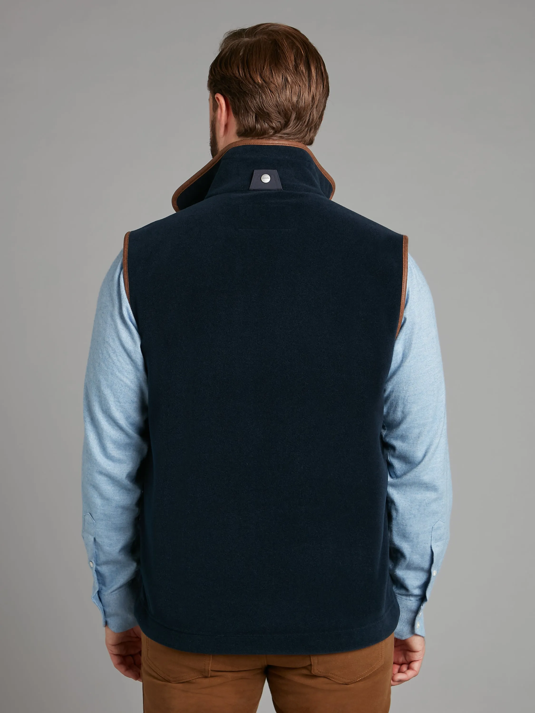 Schoffel Oakham Fleece Vest - Navy