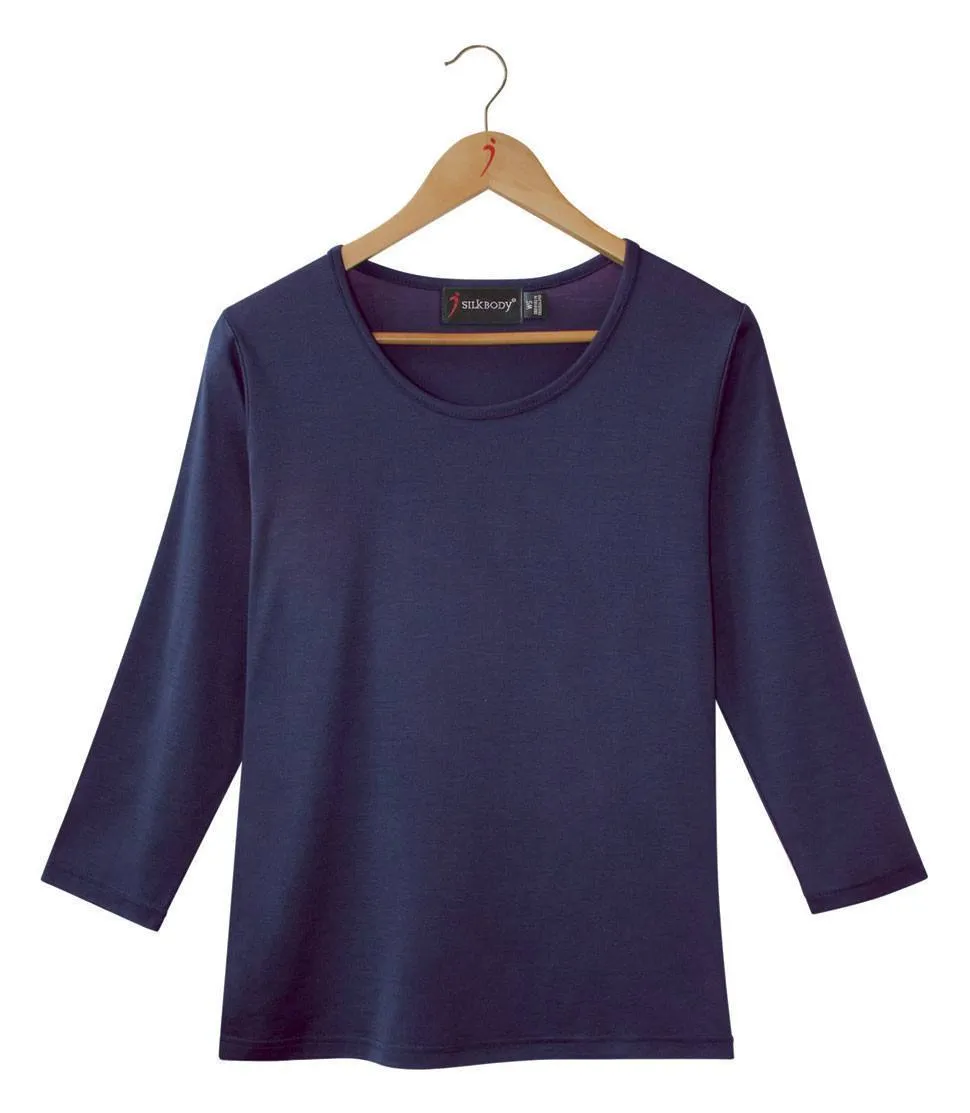 Silkspun 3/4 Sleeve Scoop