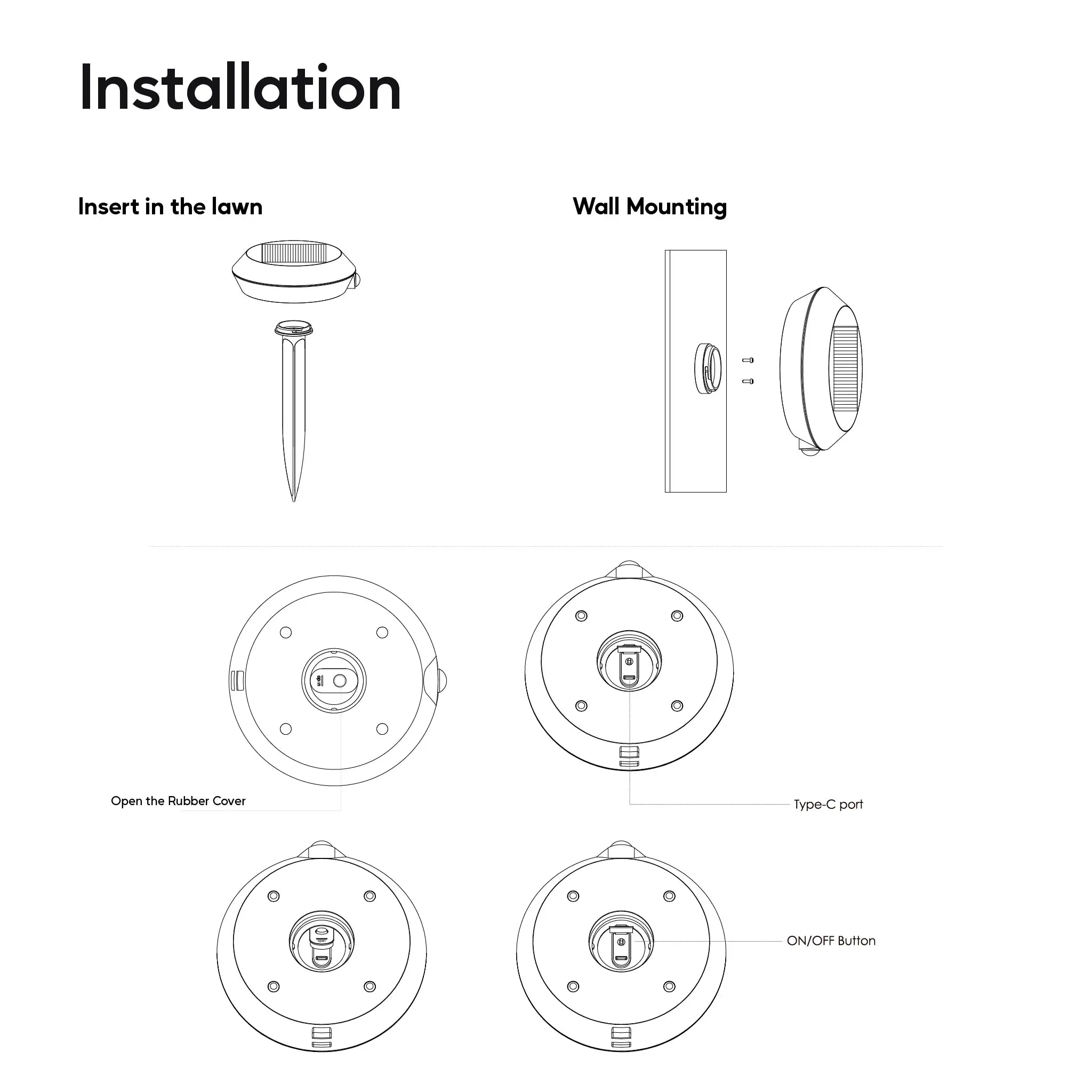 Smart Solar Garden Light (Bluetooth)