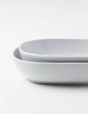 Speckle White Cooking/ Serving Dishes