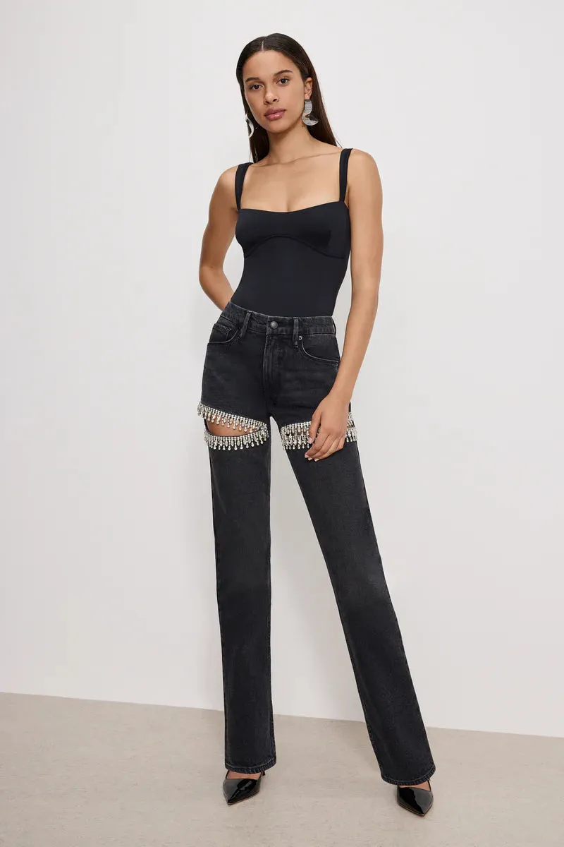 Sweetheart Scuba Tank Bodysuit | Black