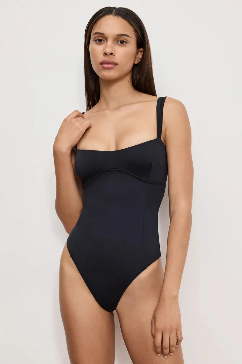 Sweetheart Scuba Tank Bodysuit | Black