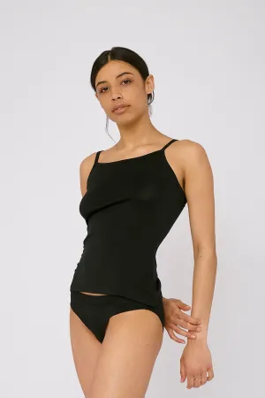 TENCEL™<br>lite singlet black<br>by Organic Basics