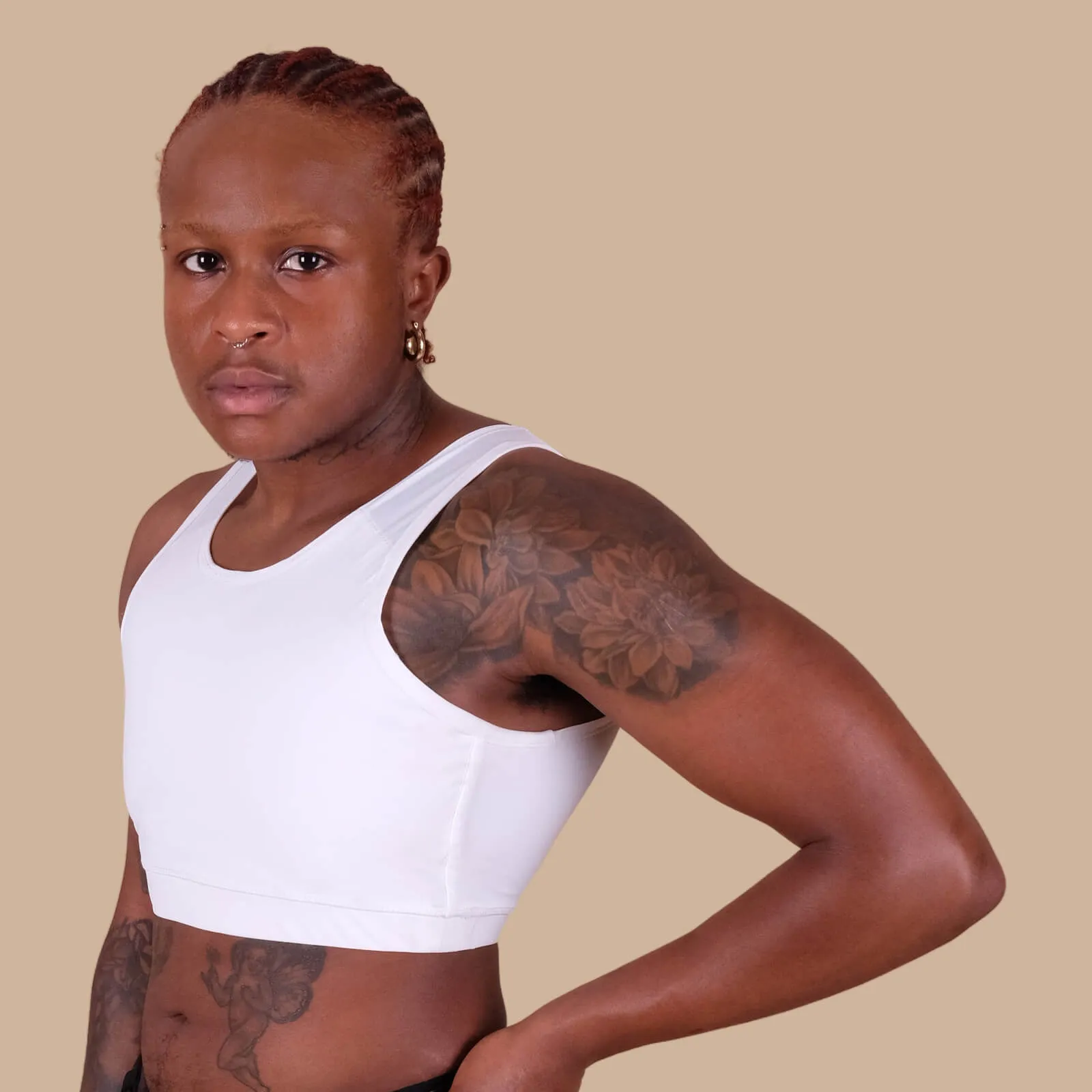 TGS Mid Tank Maximum Compression Chest Binder