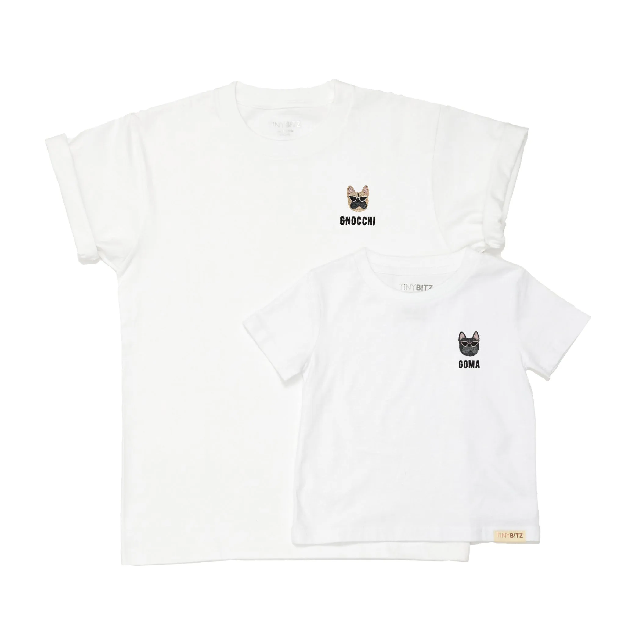 TinyBitz x GG: Personalized Tee (Frenchie)
