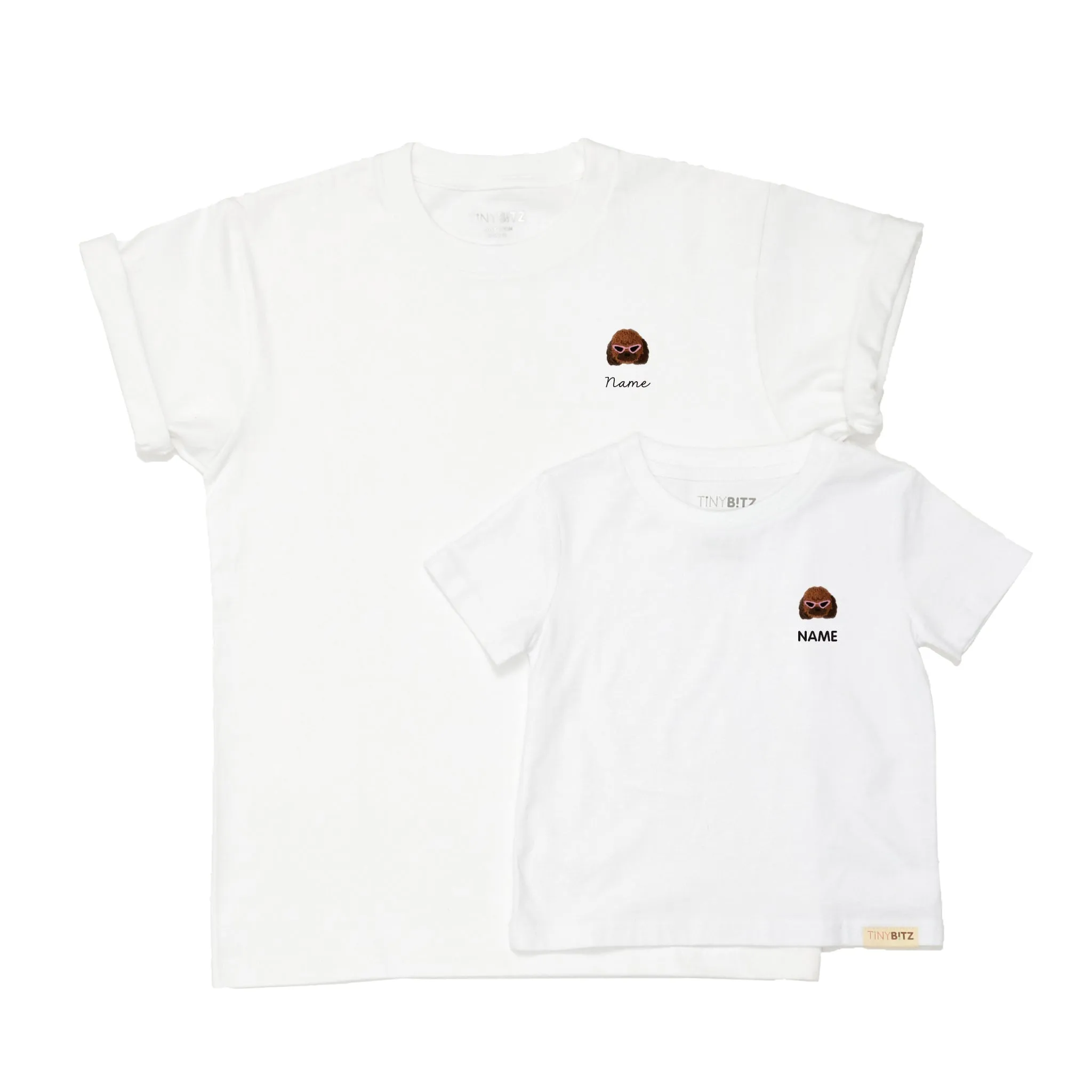 TinyBitz x GG: Personalized Tee (Poodle)