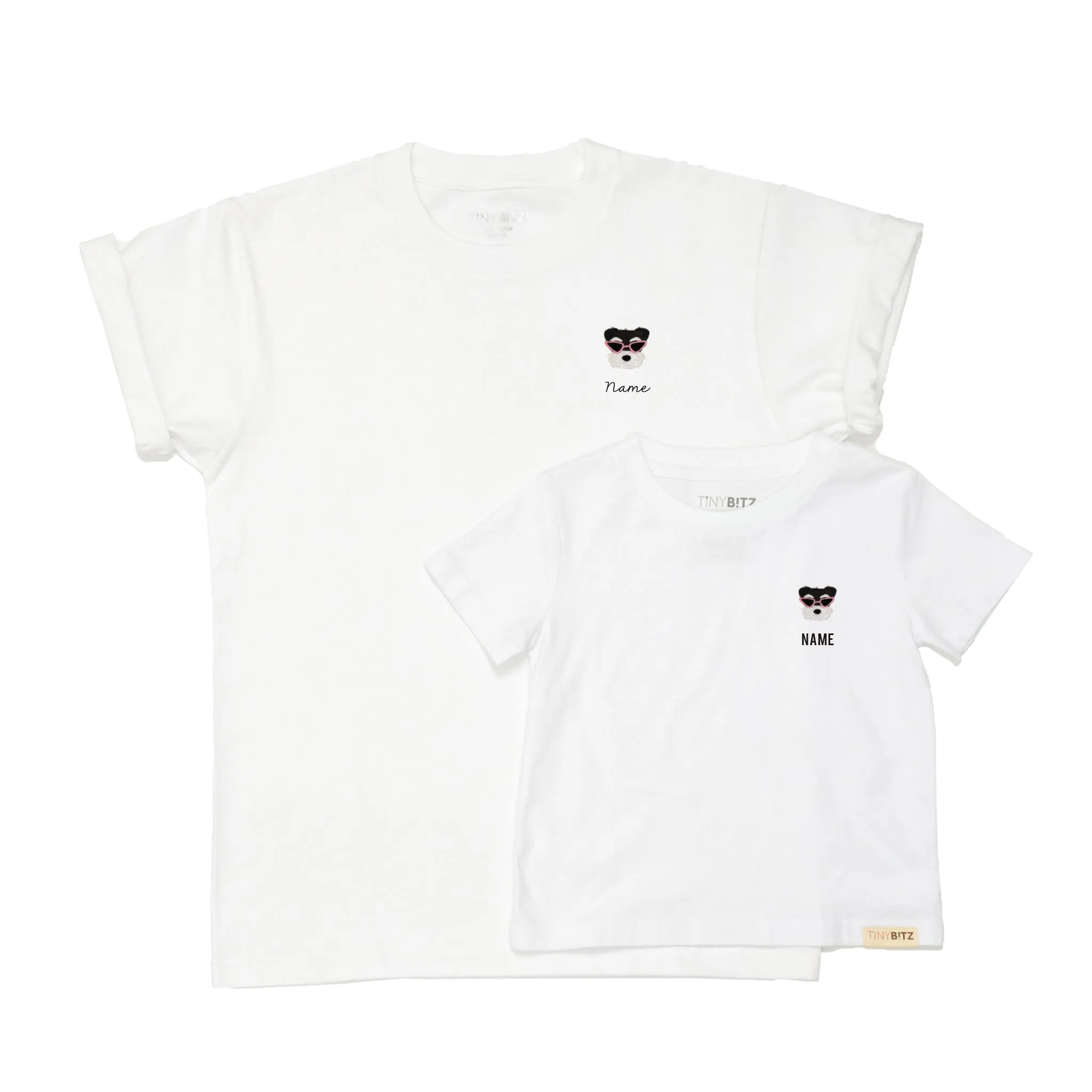 TinyBitz x GG: Personalized Tee (Schnauzer)