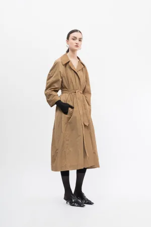 Twill Taffeta Trench Coat