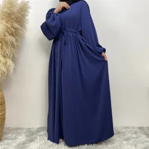Versatile Stretchy Cuff Abaya (MA085)