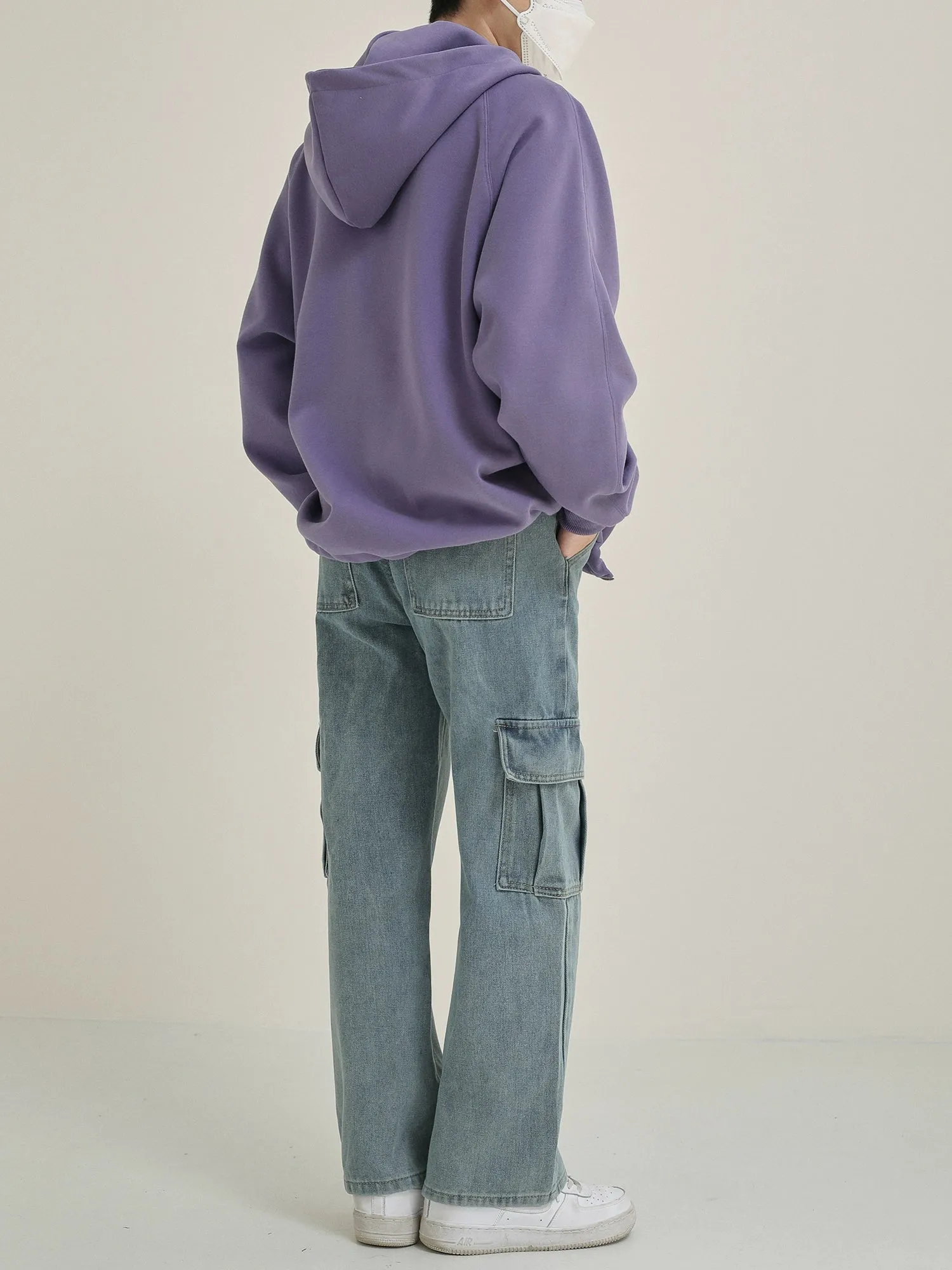 Zhou Versatile Cargo Style Jeans